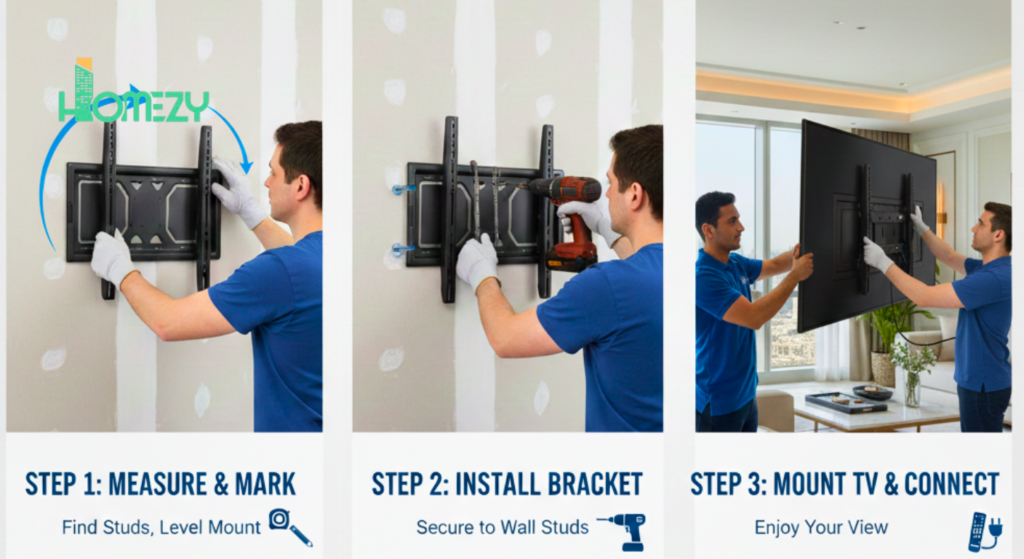 Professional TV Wall Mount Service​
