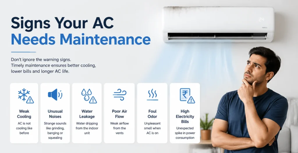 Signs Your AC Needs Maintenance
