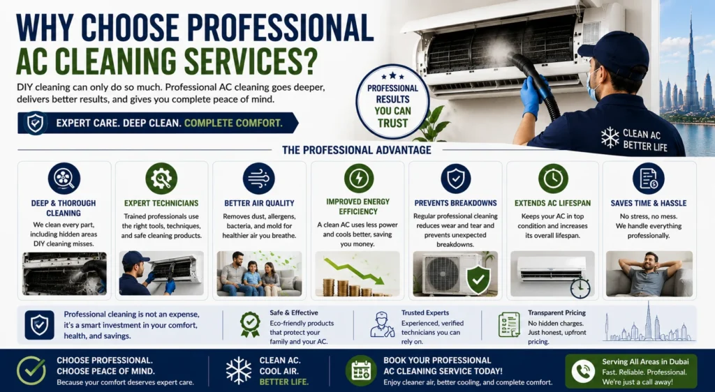 Why Choose Professional AC Cleaning Services?